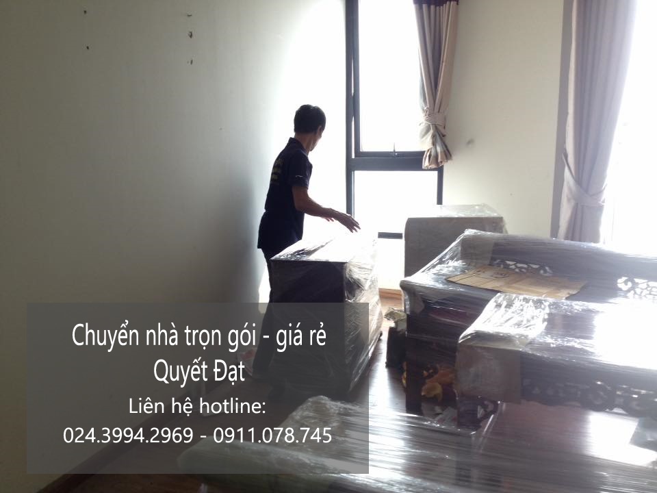 Dịch vụ chuyển nhà trọn gói Quyết Đạt tại đường Nguyễn Đức Thuận