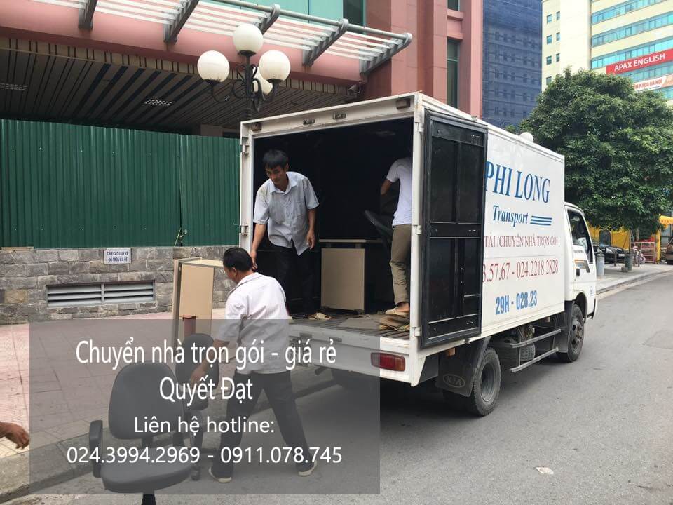 Dịch vụ chuyển nhà trọn gói Quyết Đạt tại phố Hào Nam