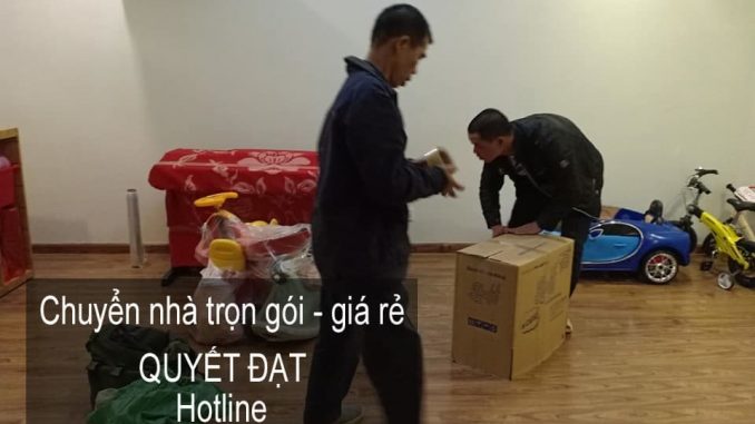 Dịch vụ chuyển nhà trọn gói tại phố Tôn Thất Phiệt