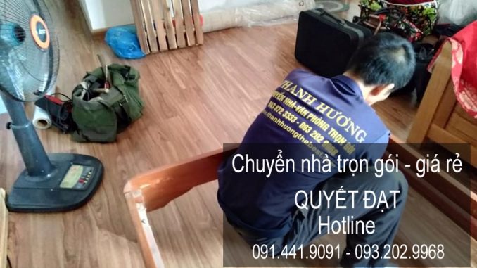 Dịch vụ chuyển nhà Quyết Đạt tại phố Nguyễn Thực