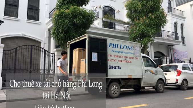 Dịch vụ chuyển nhà trọn gói tại phố Ngô Viết Thụ